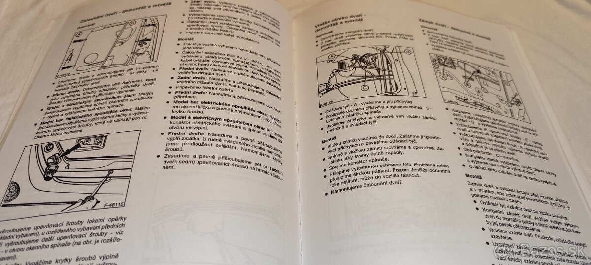 Ford Scorpio - příručka na opravy a údržbu - manuál - 8
