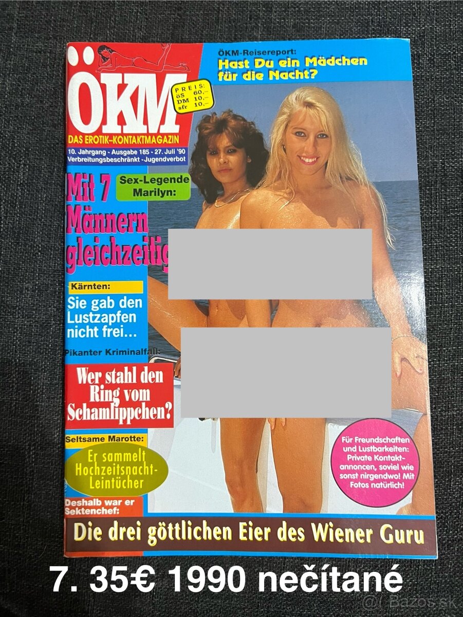 Erotické časopisy ÖKM 1990 -1994 - 8