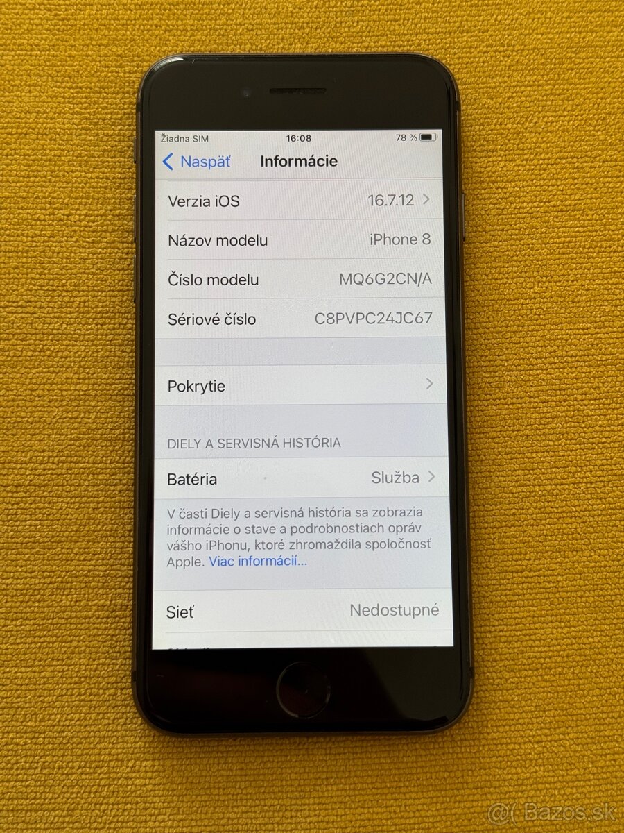Iphone 8 64GB - 8