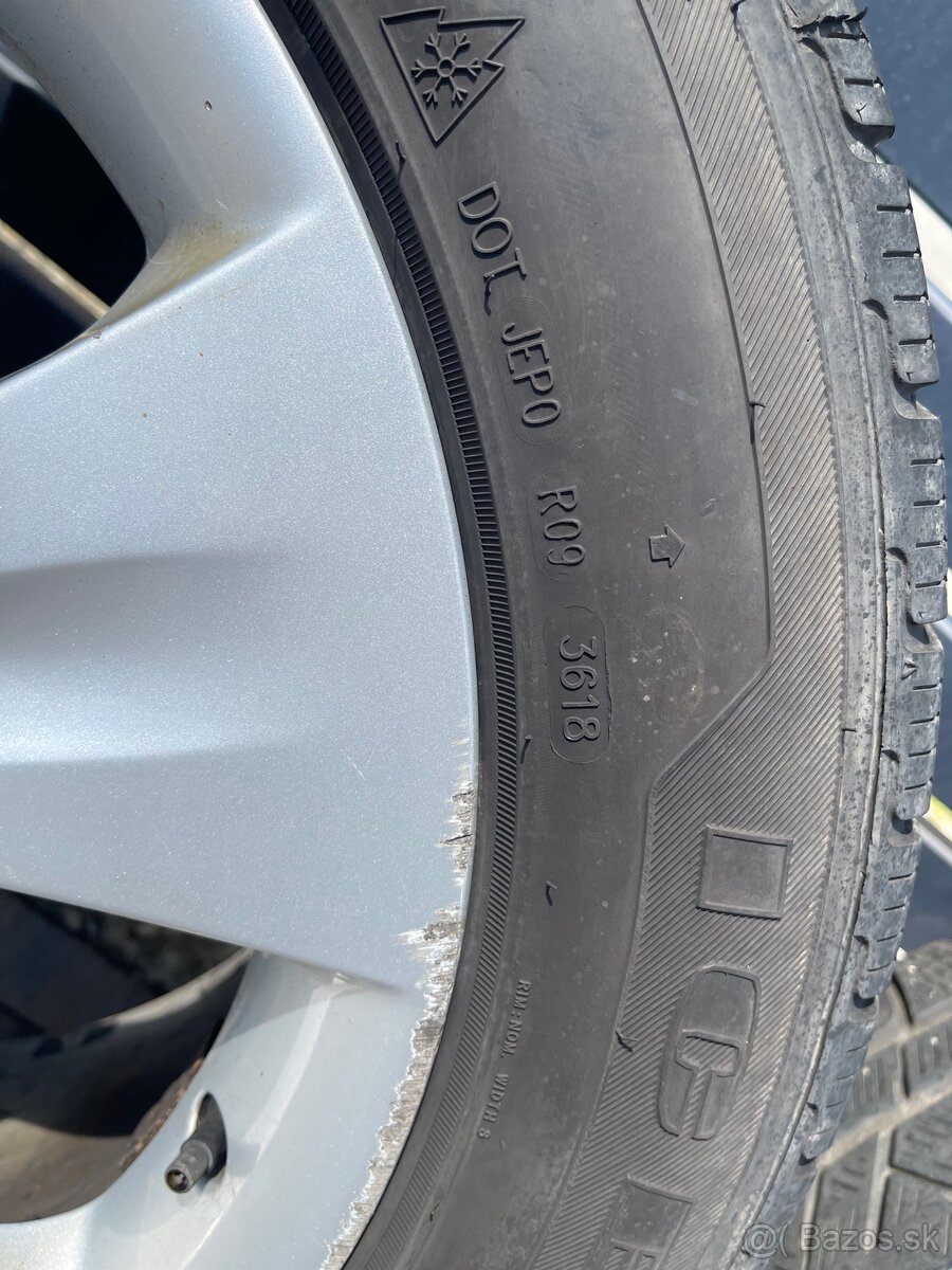 Zimne Kolesa Bmw E70 X5 R19 s pneu - 8