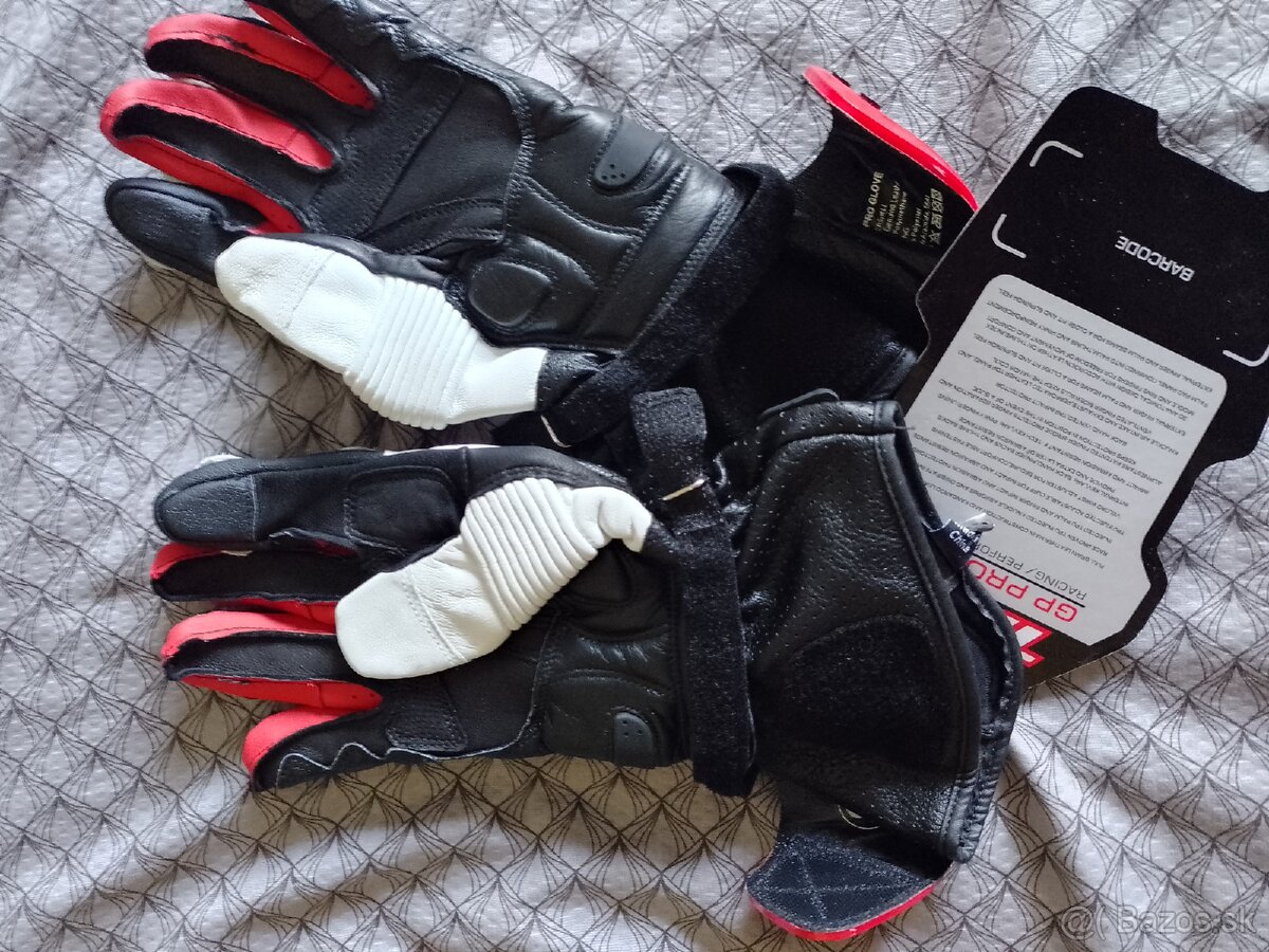 Kožené rukavice na motorku 🧤 - 8