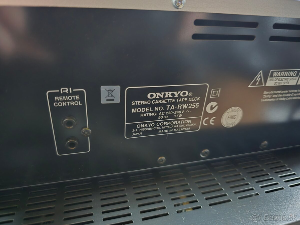 ONKYO TA-RW255 dvojkazetový magnetofón - 8