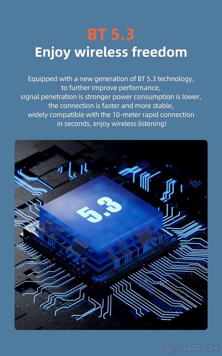 Zealot S85 Black - prenosný reproduktor BT 5.3 - 8