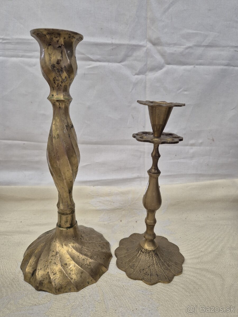 Predam mosadzne vazy a svietniky - 8