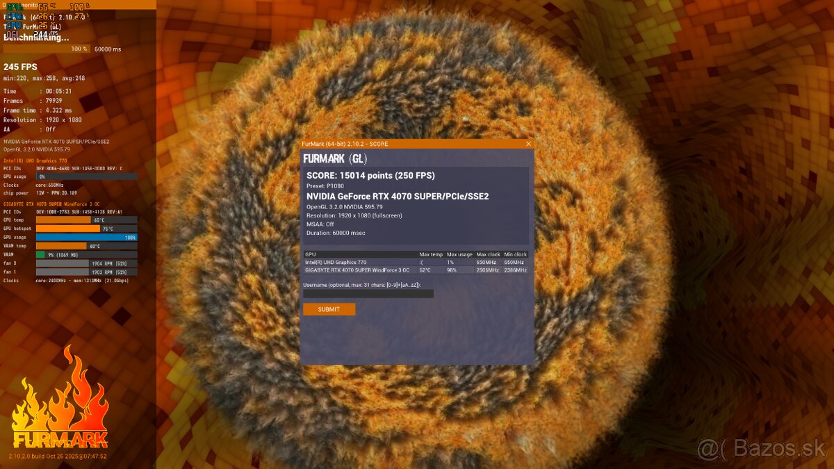 GIGABYTE RTX 4070 SUPER WINDFORCE OC 12G - 8