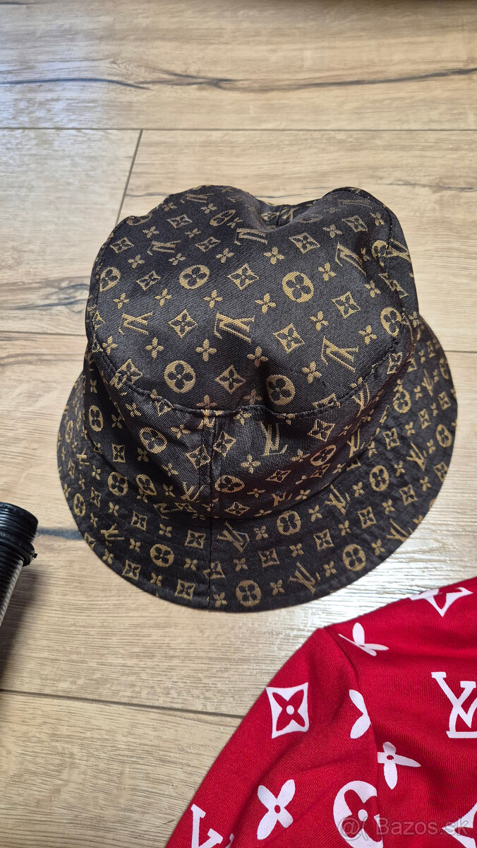 Louis Vuitton Supreme set - šnúrky Supreme zdarma - 8