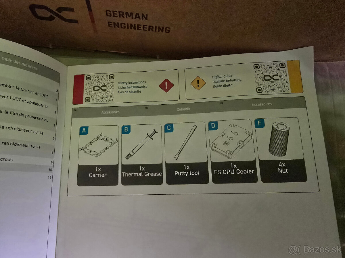 Alphacool ES Stream LGA 4677 1U (SP5 optional) - 8