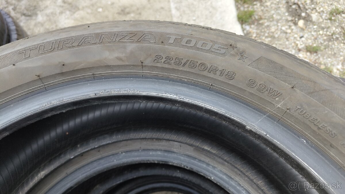 Letné Bridgestone Turanza 225/50/18 99W - 8