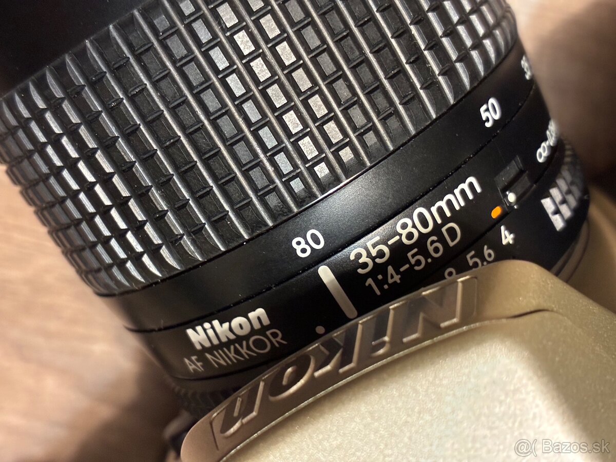 Nikon F60 NOVÝ kus + objektív - 8