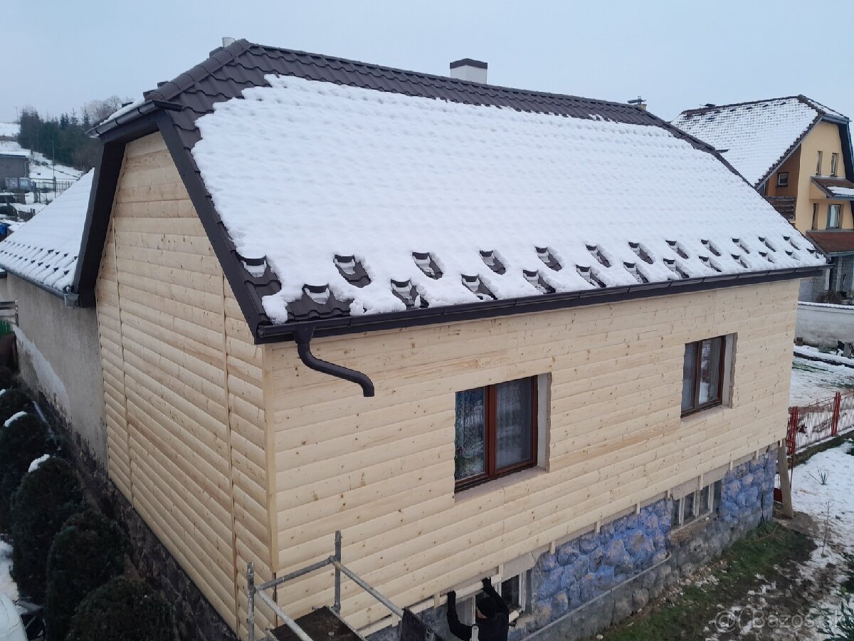 Obijeme aj Vašu chyžku zrubovým,tatranským obkladom - 8