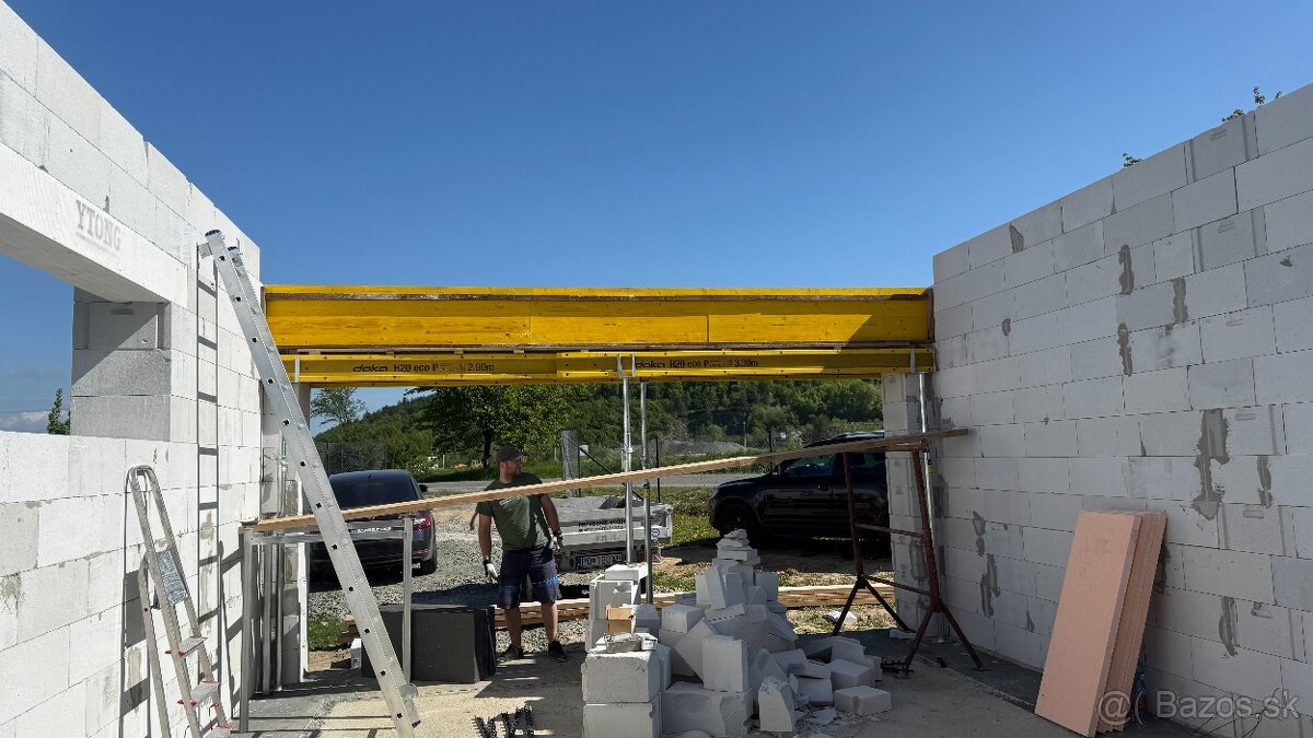 DOKA, tregre, hlavice, stojky - 8