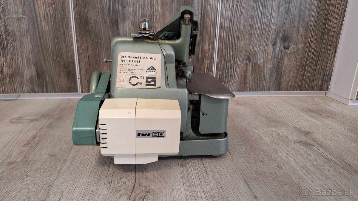 Kurbel - obnitkovací šijací stroj - 8
