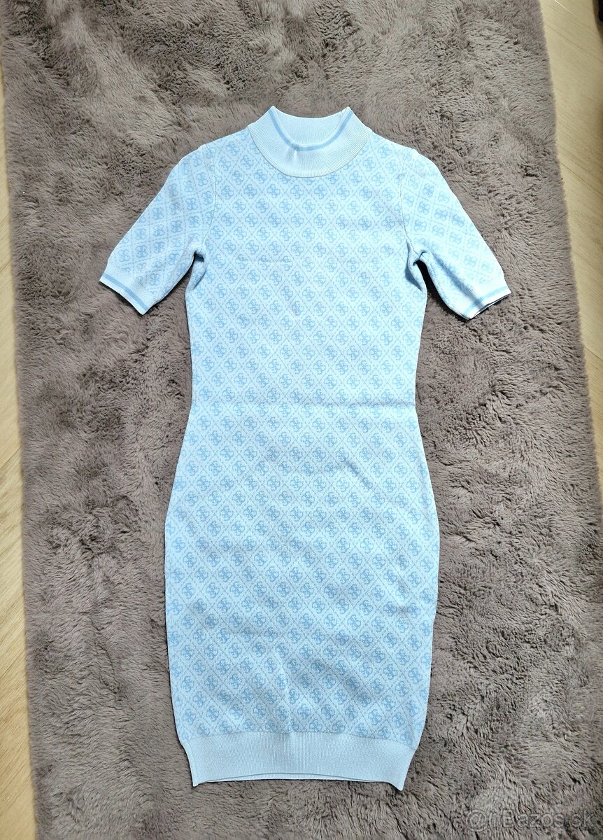 NOVE Guess letne,zimne monogram saty XS - M - 8