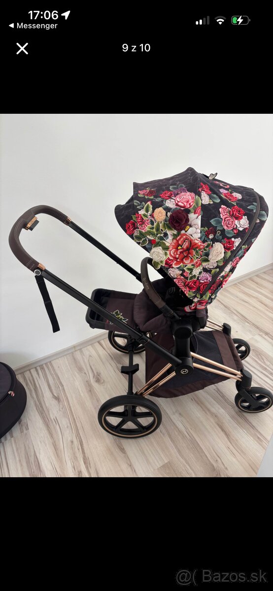 Cybex Priam Spring Blossom Dark set - 8