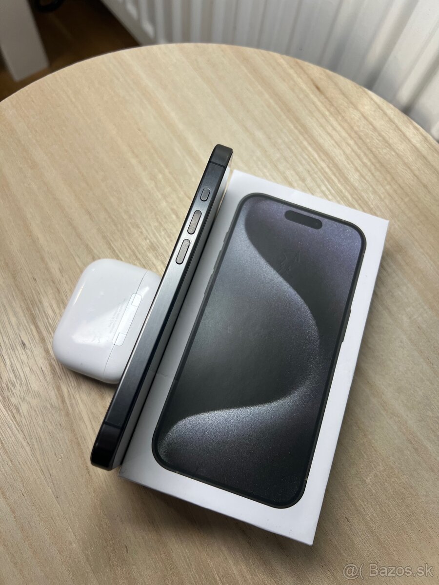 📱 iPhone 15 Pro 100% 128 GB – Black Titanium - 8