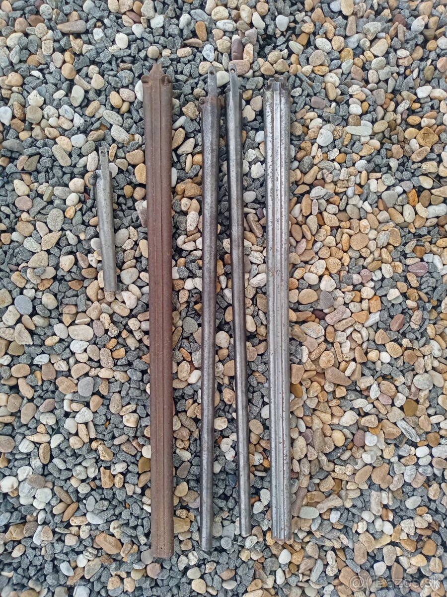 Staré zbrane hlavne komponenty súčiastky - 8