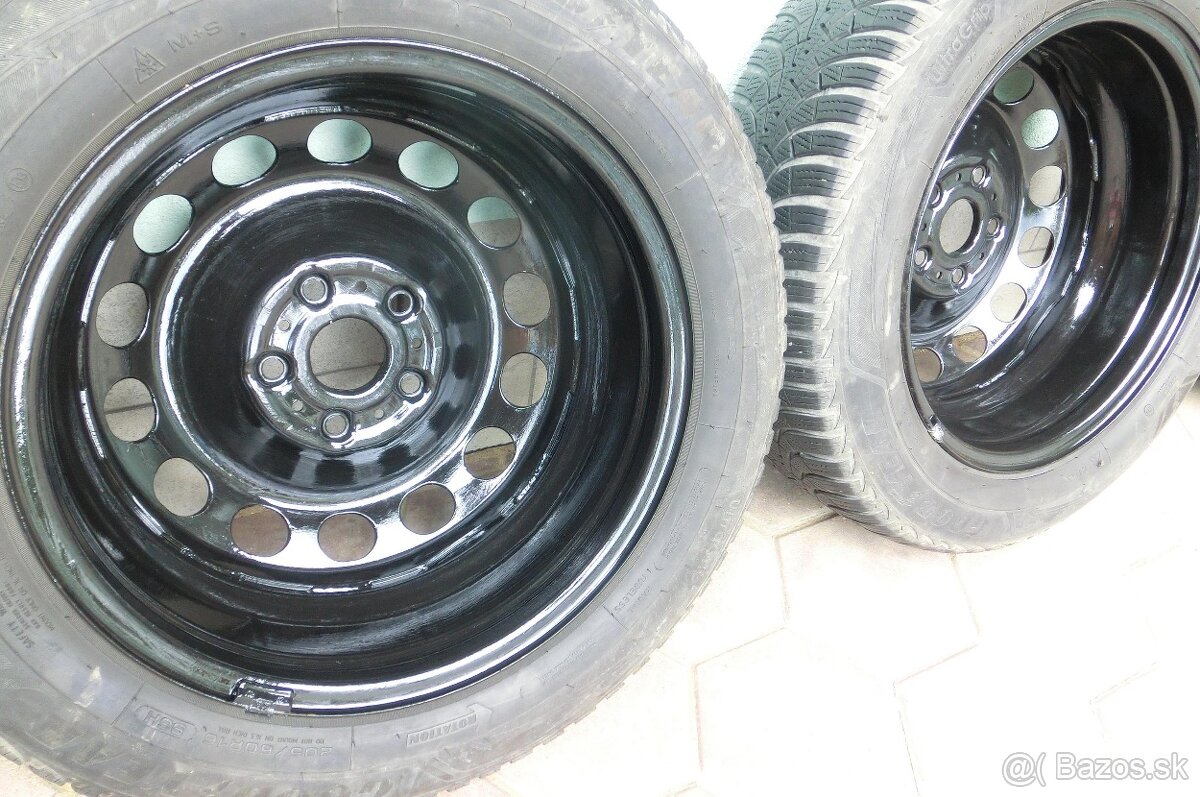 Zimné pneumatiky GOOD YEAR na diskoch . - 8