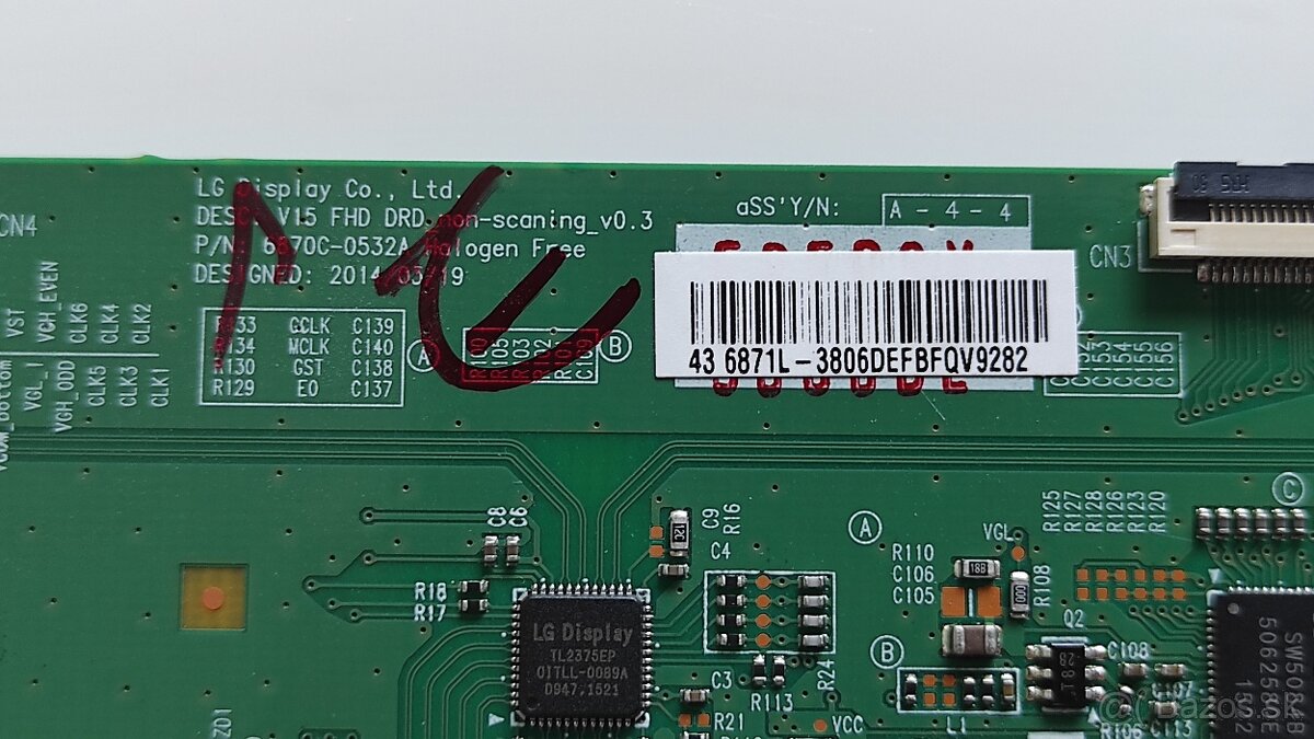 Obrazovy modul 6870C-0532A - 8