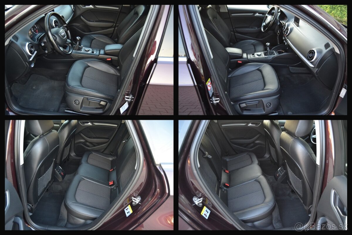 AUDI A3 SPORTBACK, NAVI, XENÓNY, ORIGINÁL 167.210 KM, KOŽA - 8