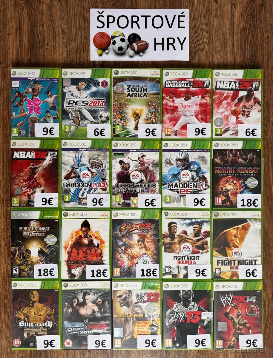 HRY na XBOX 360 (4+1 alebo 6+2 ZDARMA) - 8