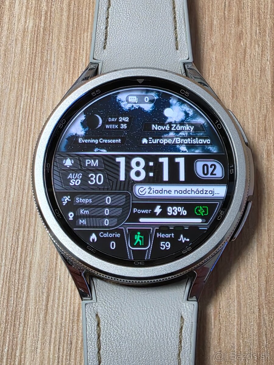 Samsung Watch 6 Classic 47mm, LTE, Strieborné - 8