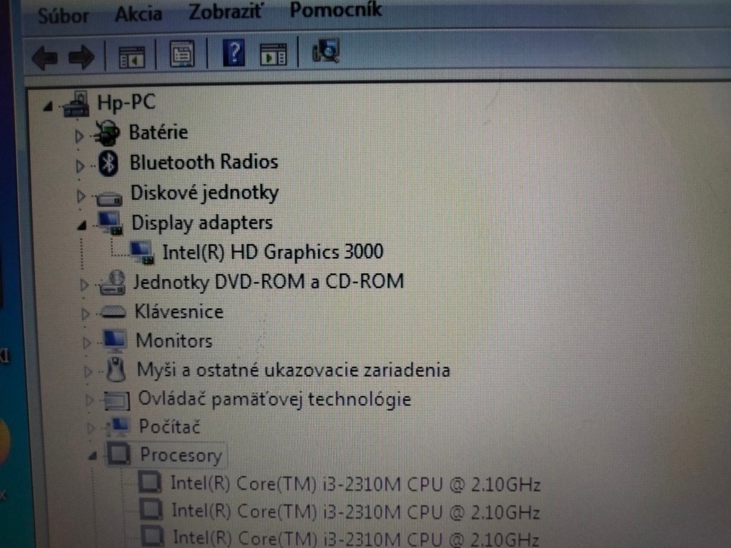predam HP 630 - Intel core i3 - 4gb ram - 500gb harddisk - 8
