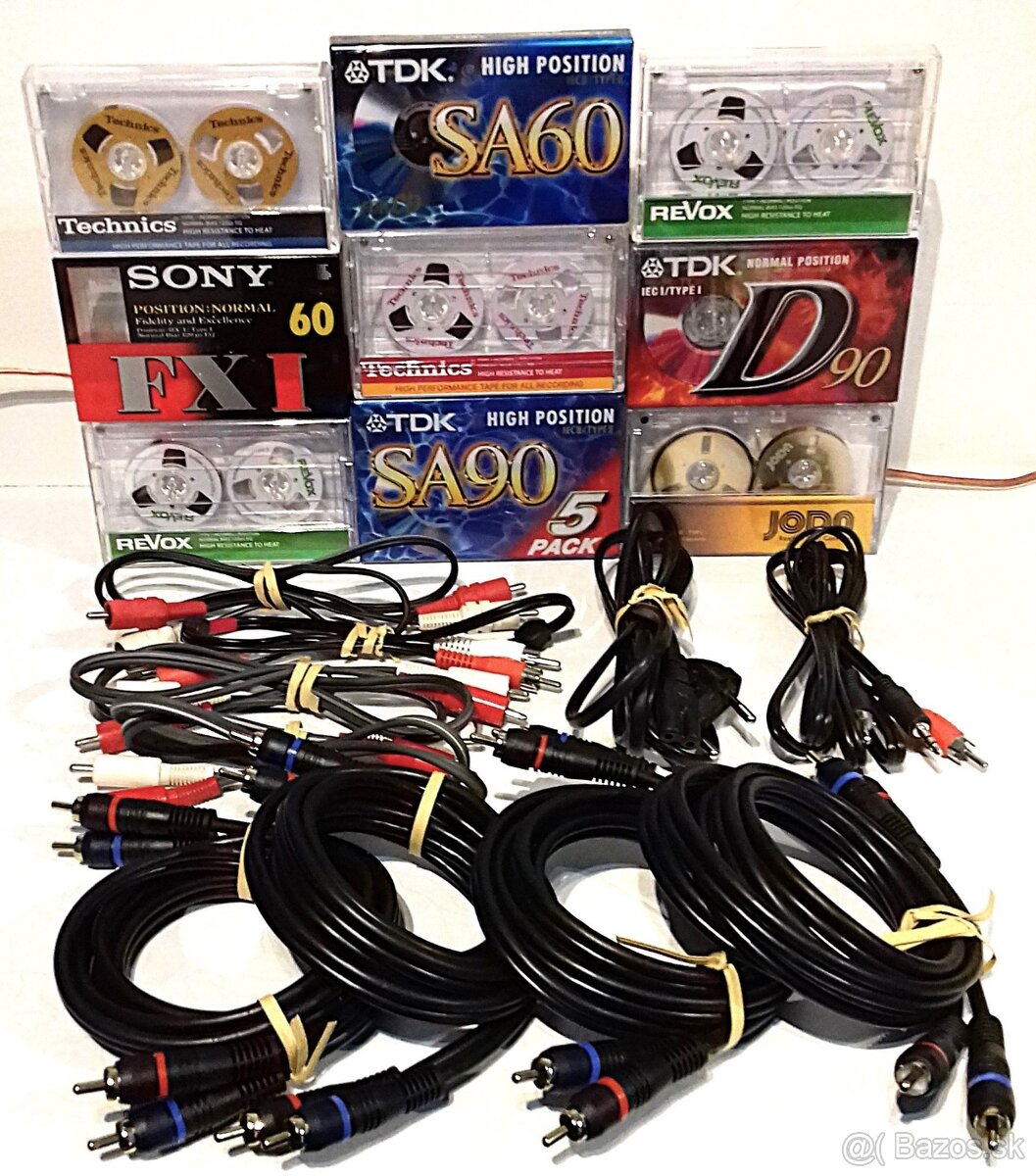 Zostava TECHNICS tuner, equalizer, CD, deck, zosilnovac= A04 - 8