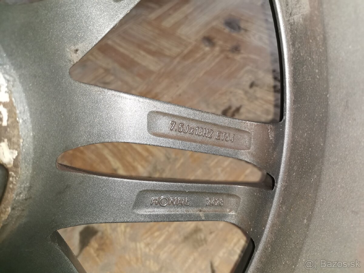 ALU disky originál AUDI R18 - 8