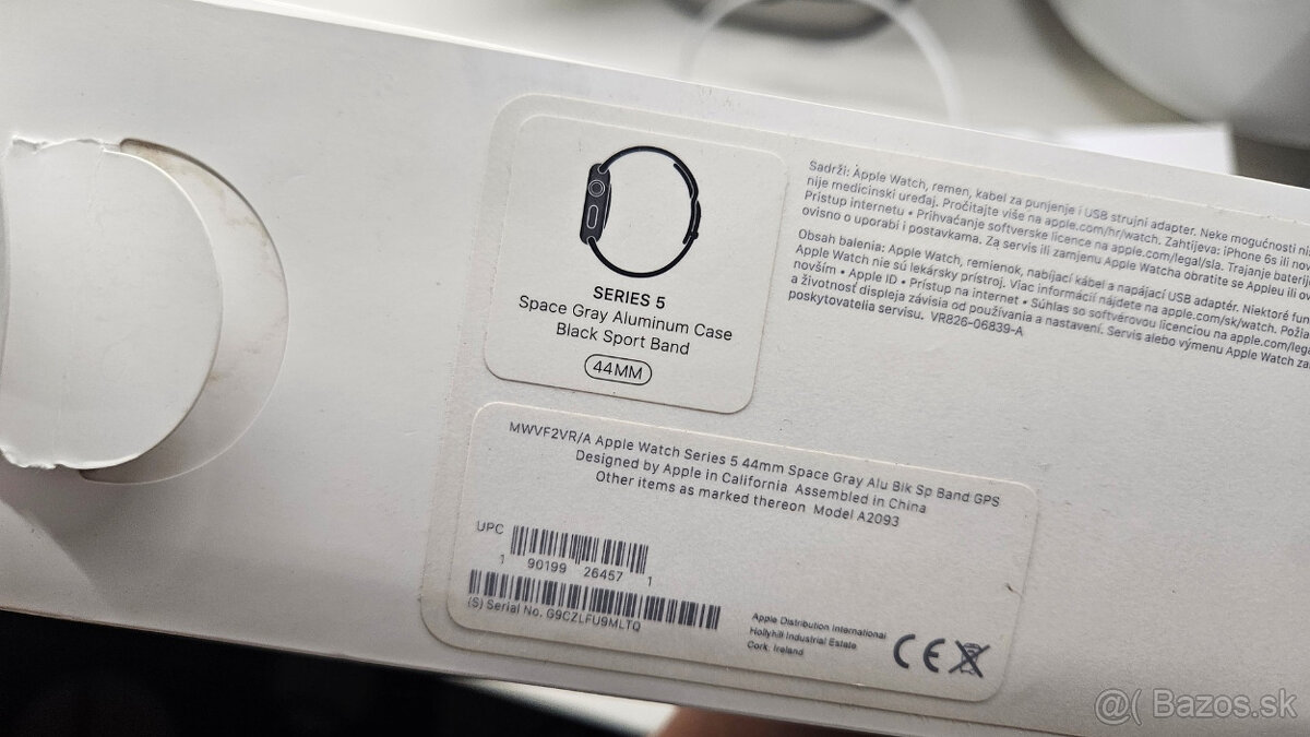 Apple Watch 5 black 44mm + remienky - 8