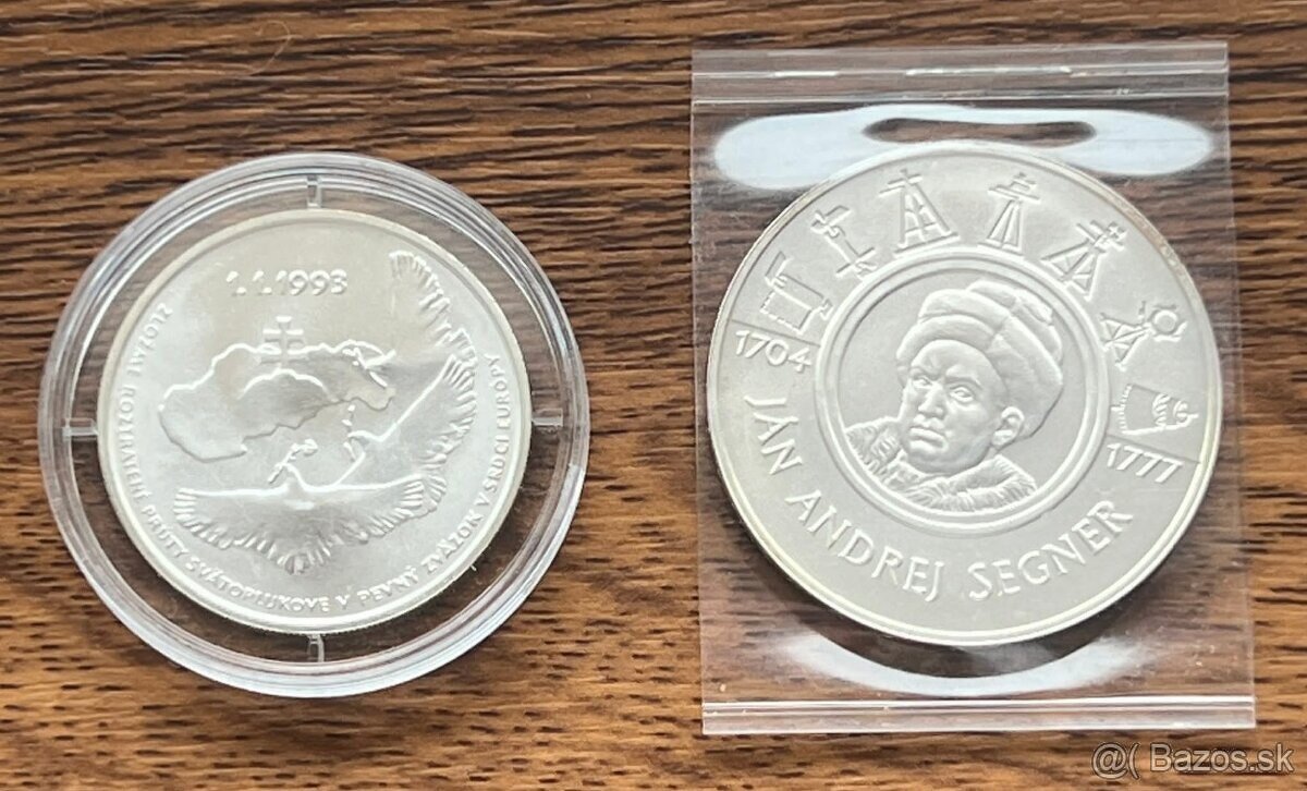 Strieborné pamätne mince - 8