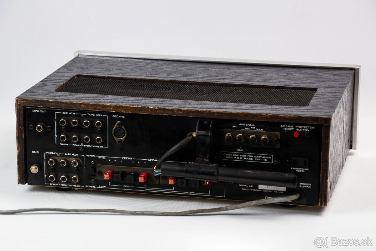 TOSHIBA SA-304 / quadrofónny receiver - 8