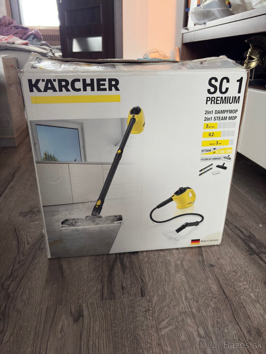 Kärcher SC1 Premium – parný čistič s príslušenstvom - 8
