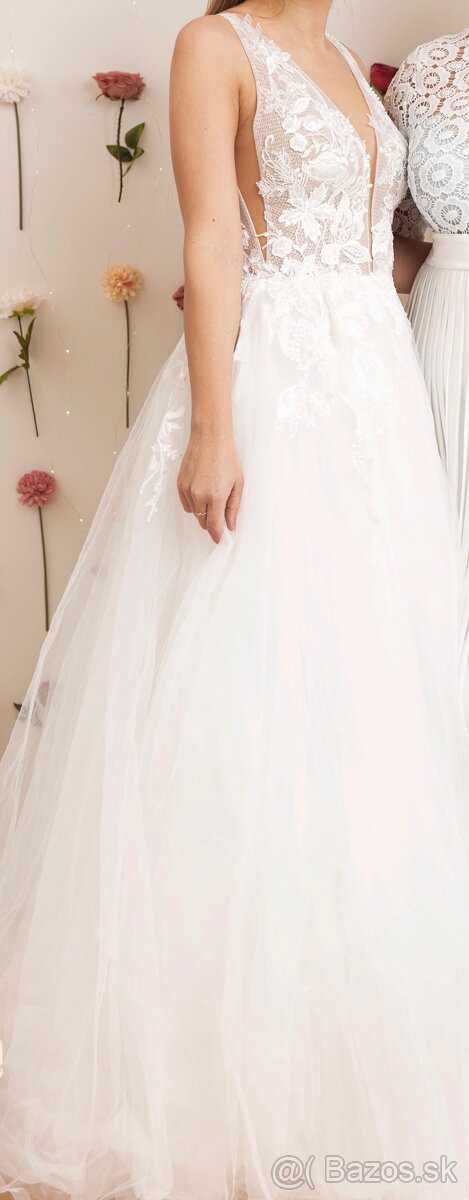 Predám svadobné šaty - 8