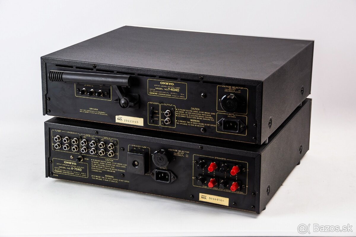 ONKYO A-7040, ST-4040 /zostava japonských komponentov - 8