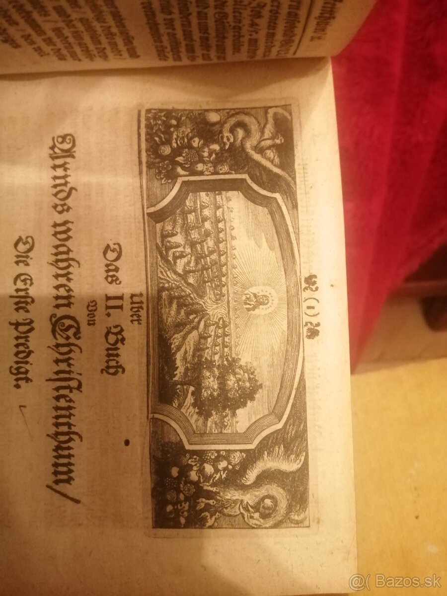 Stará hrubá baroková kniha z r. 1706 a 1702 - 8