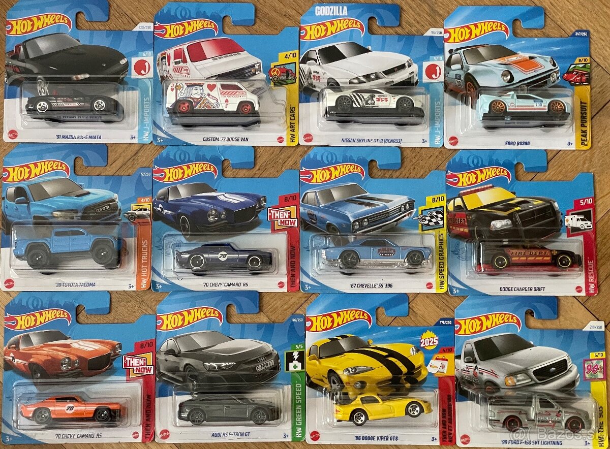 hotwheels matchbox model 1:64 - 8