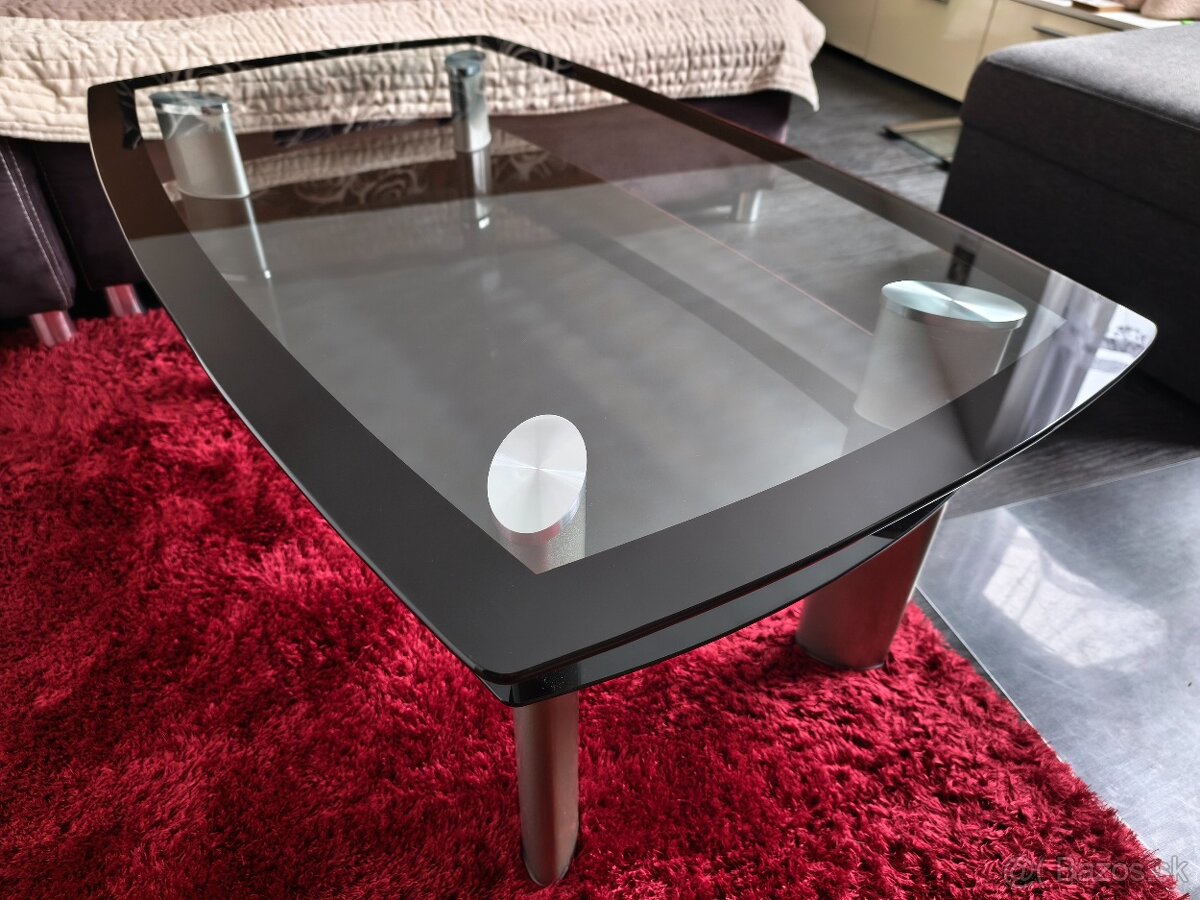 Sklenený konferenčný stolik - 8