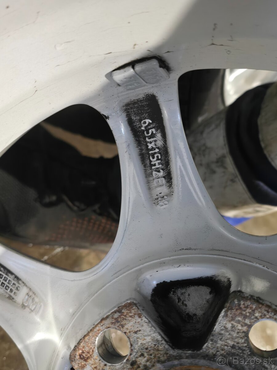 Zimná Sada Platin 5x112+Continental 195/60 R15 - 8