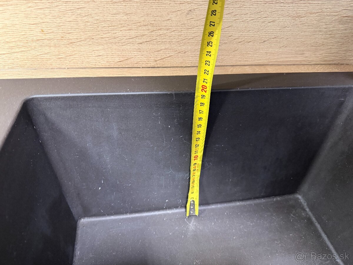 Granitový drez do kuchyne - Pyramis 51 x 79 cm - 8