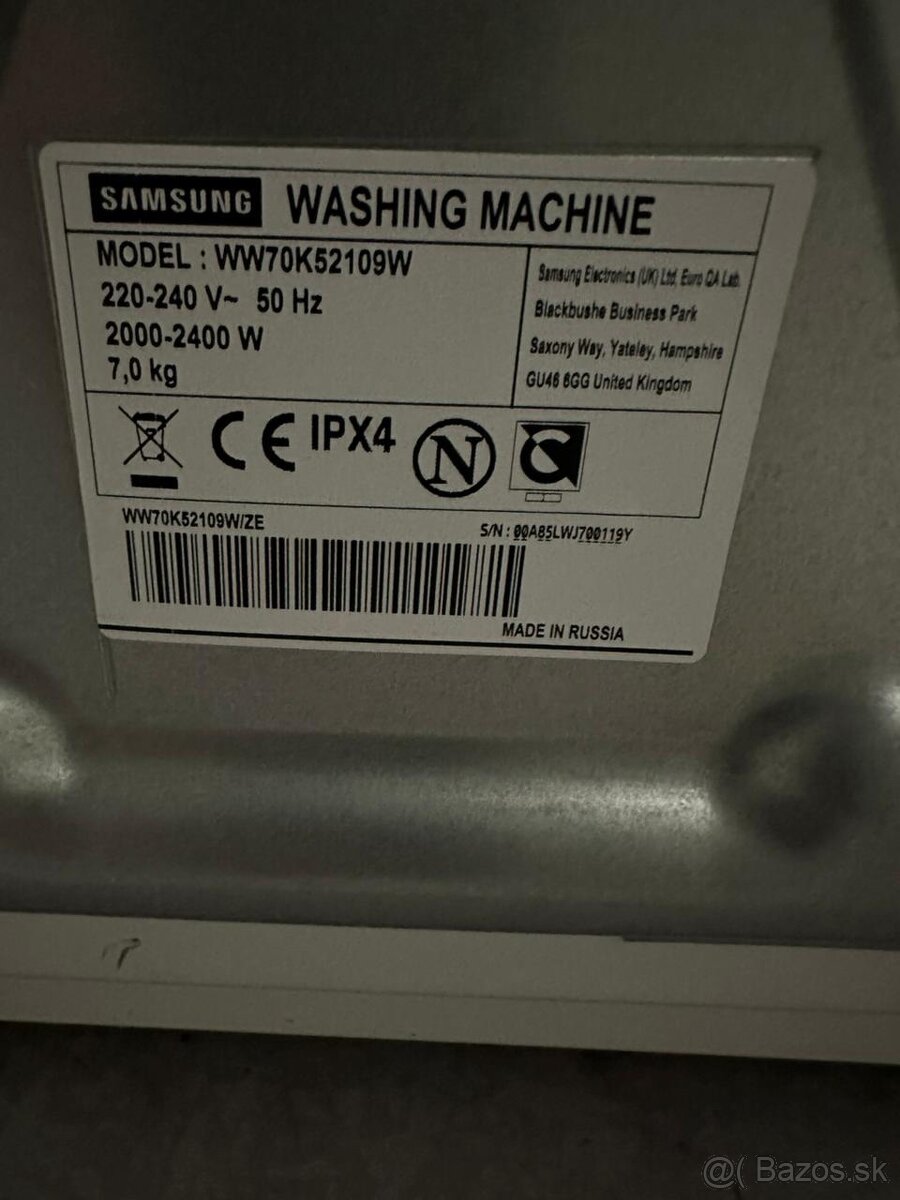 Automaticka pracka Samsung - 8