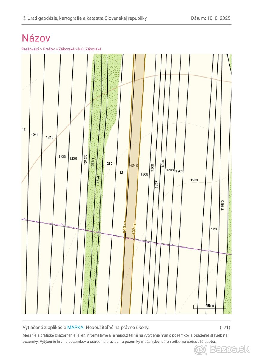 INVESTIČNÉ POZEMKY V ZÁBORSKOM - 8