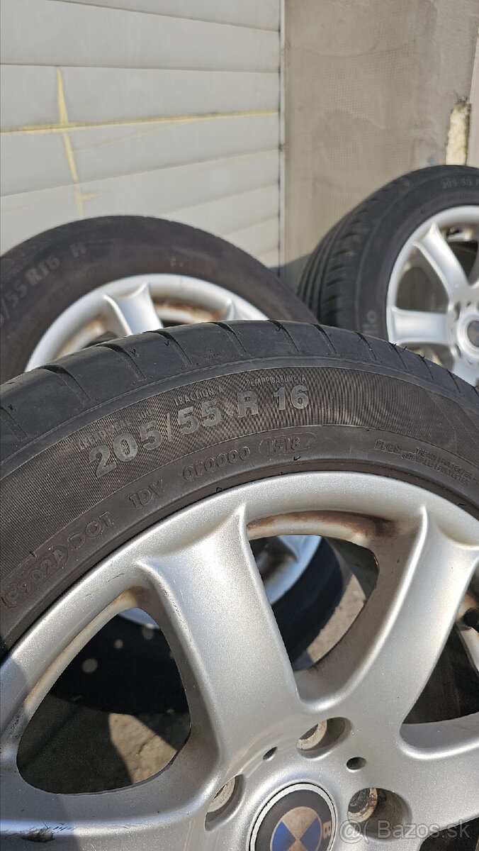 Letná sada BMW 5x120 + 205/55 R16 - 8