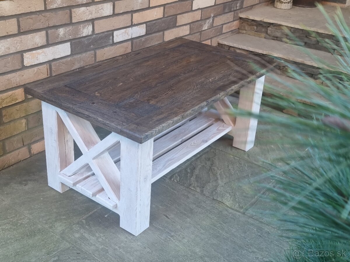 konferenčný stolík - DUBOVÝ - 8