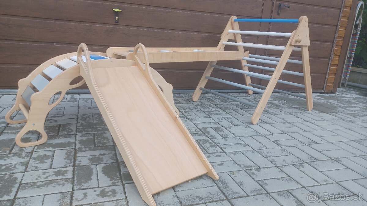 bukový Piklerovej triangel montessori - 8