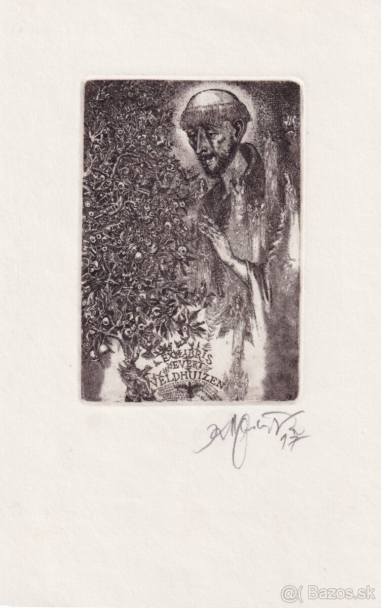 predam exlibris grafiky Karol Ondreička - 8