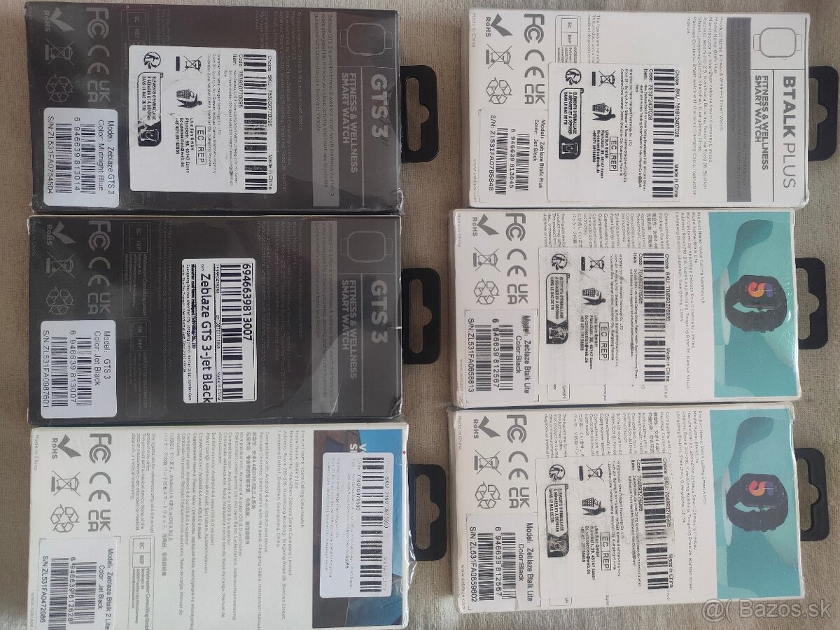 Colmi a Zeblaze Smart hodinky. Čierne prevedenie. - 8