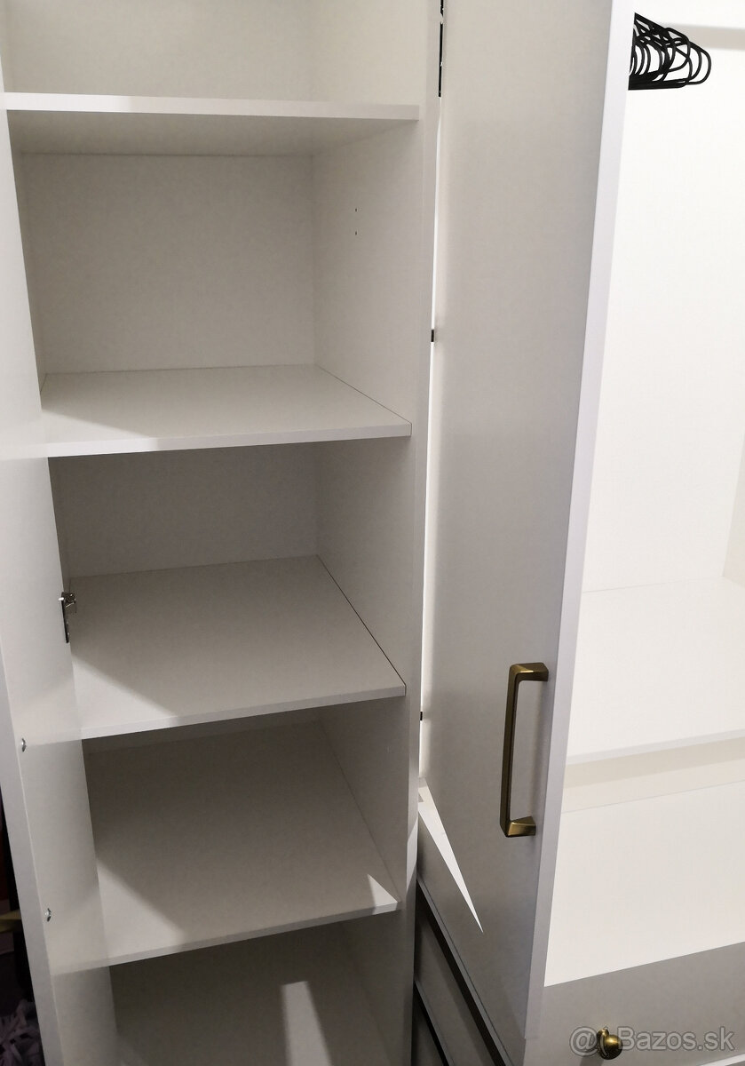 Skriňa Bali D4 Retro biela nová - 8