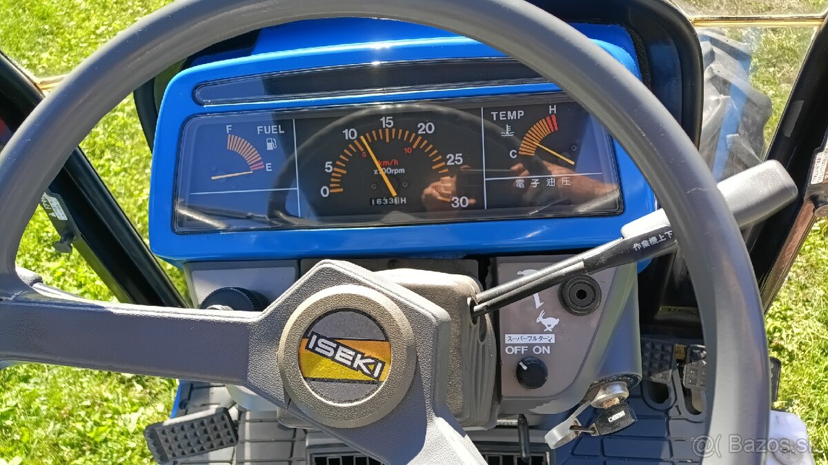 Malotraktor 4x4 s kabínov Iseki sial 23 - 8