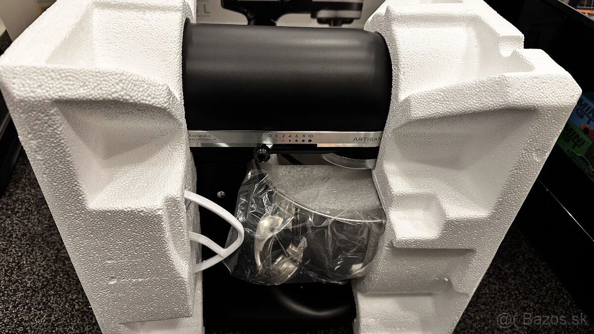 nový Kuchynský robot 5KSM125 4,8 l, matná čierna - 8