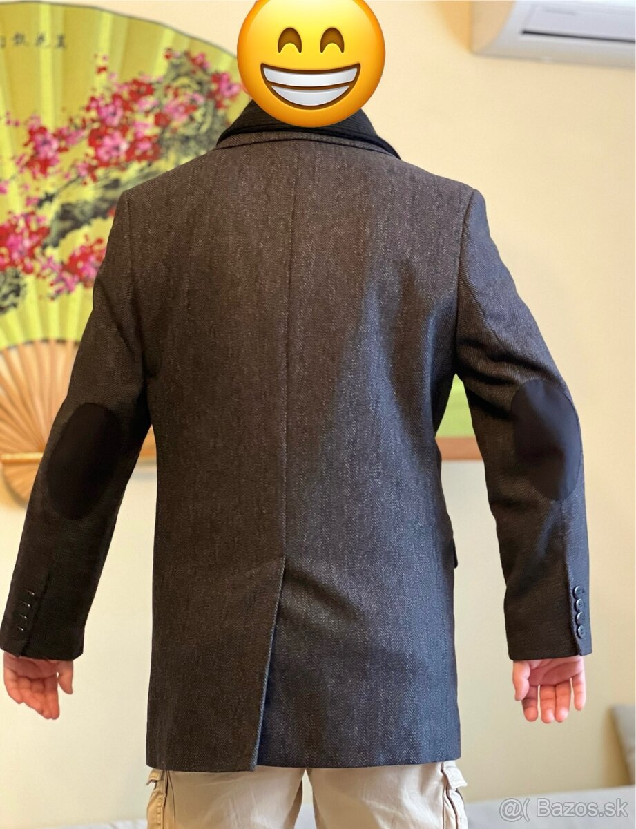 Pansky vlneny kabat - L - 8